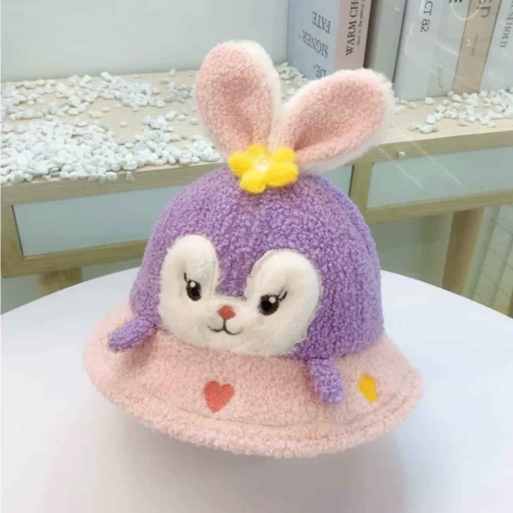 ✅ 3 for $8 - Toddler girl - cute bunny ear hat - 2T~3T